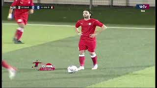 همام طارق في اول ظهور له مع ناديه الجديد الاهلي بنغازي الليبي ضمن الدوري الليبي