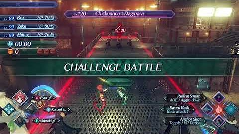 XC2 Main Game || Chickenheart Challenge / Normal in 5s (IGT) (skip to 1:30)
