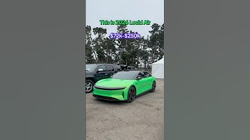 Lucid Air: 0-60 in 1.89 sec