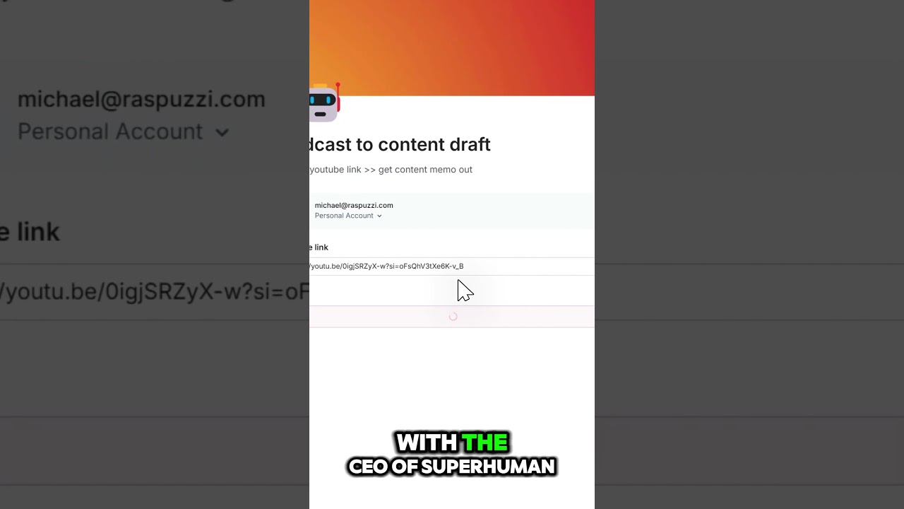 gumloop ai assistant for podcast content creation