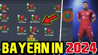 EXPERIMENT: FC BAYERN in 2024 (89 SÜLE,93 MBAPPE) ? FIFA 22 Career Mode/Modo Carrera/Karrieremodus