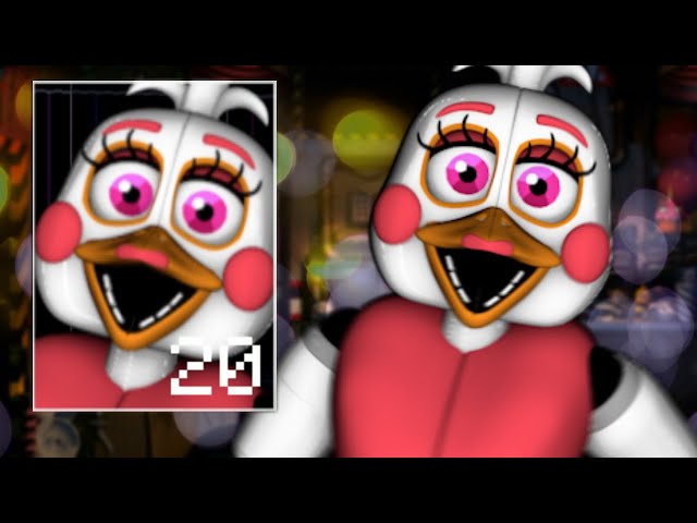 All FUNTIME CHICA Distractions in Ultimate Custom Night 