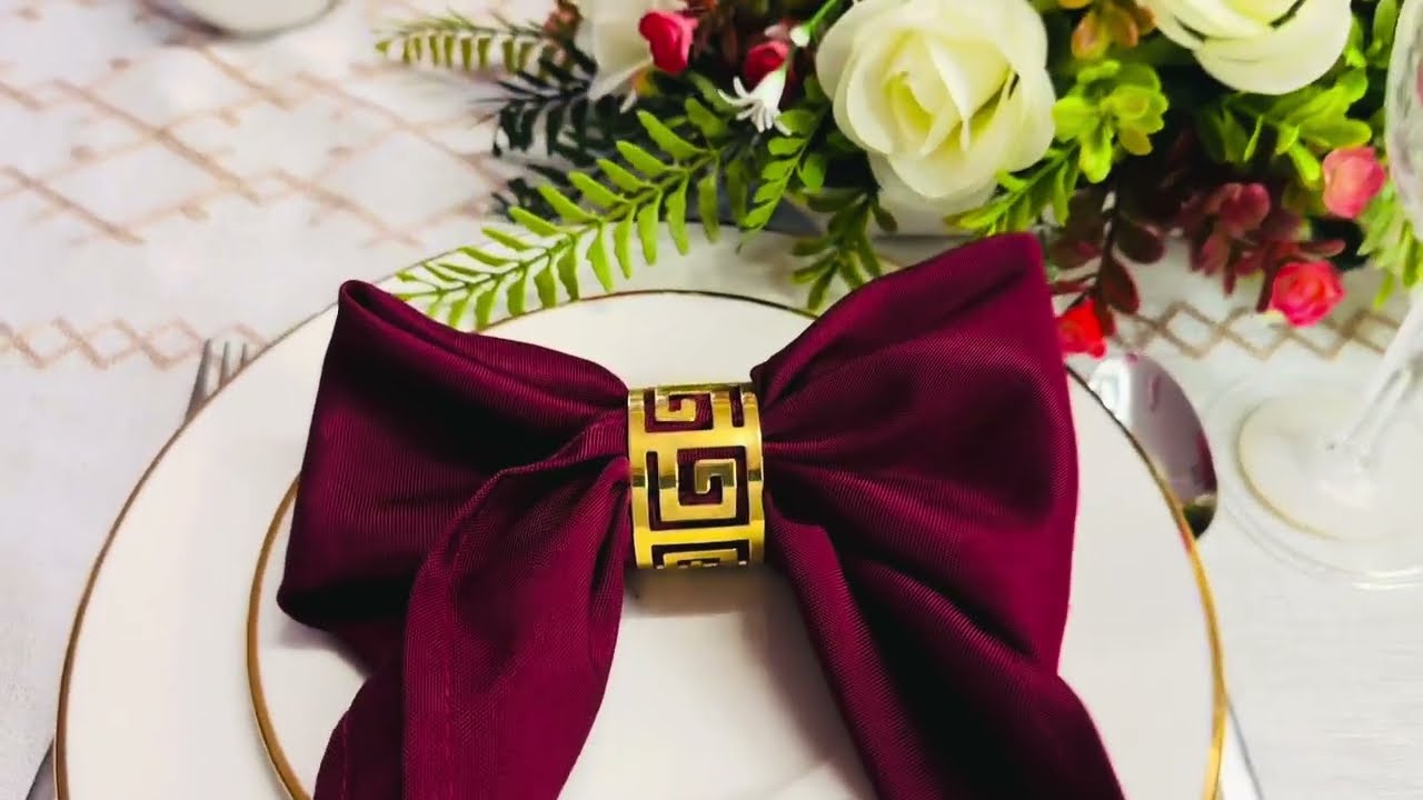HOW TO CREATE: BOW WITH NAPKIN RING
