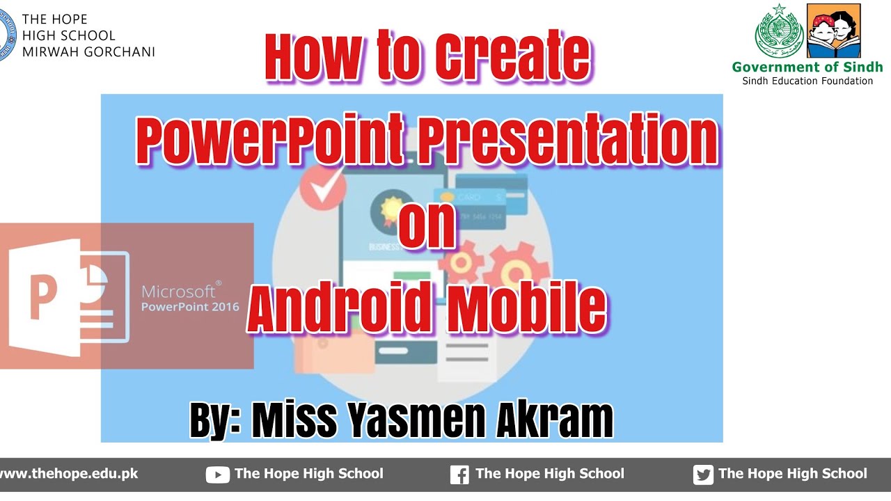how to make a powerpoint presentation on android