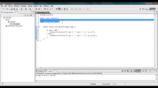 Basic Java Tutorial Part 6 If Statement