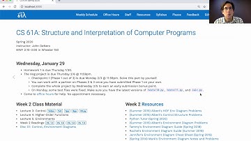 61A Spring 2020 Lecture 4 Video 1