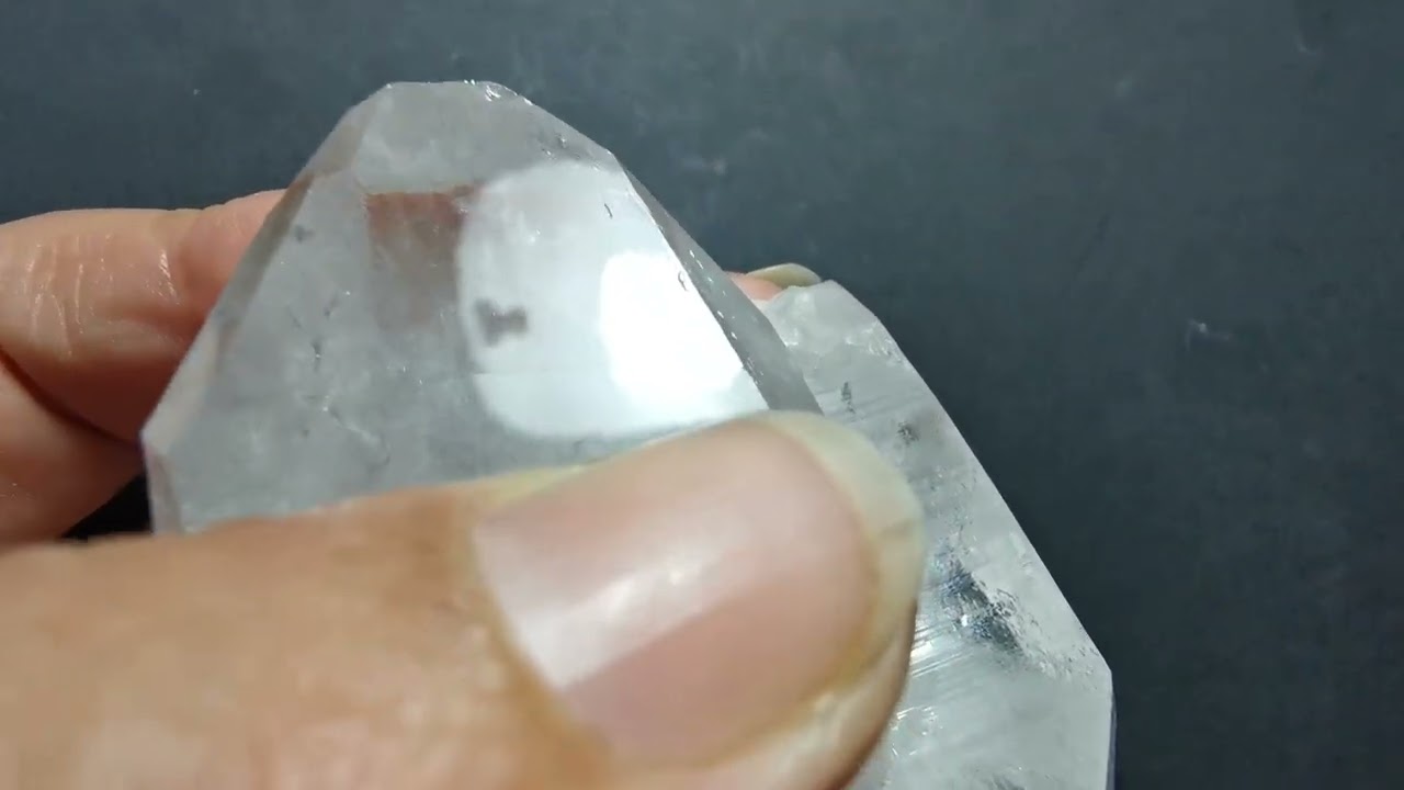 Twin Record Keeper Lemurian Quartz from Colombia 036-07