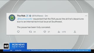 Southwest getting back on track after ground stop
