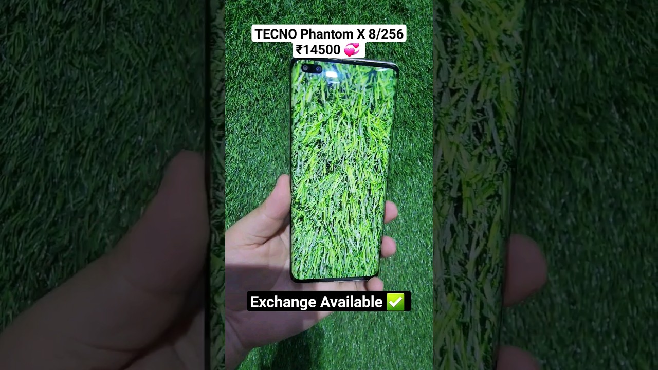 TECNO Phantom X 8/256 ₹14500 With All Accessories 💞Exchange Available #tecnophantomx #tecnophantomx2