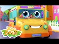 Wheels On The Bus | Children's Music | Baby Songs & Cartoon | Nursery Rhymes  - Zoobees