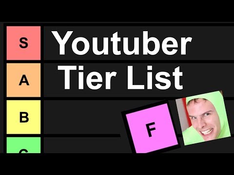 youtuber-tier-list