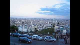 Panorama of Paris from Montmartre