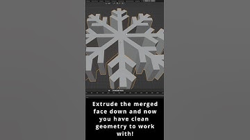 How to clean up your Blender geometry 🧹 #b3d #3dblendered #blendertutorial #blender3d