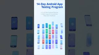 Android App testing program 14 days and 14 devices.. #original #programming #playstore