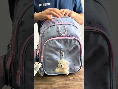 Рюкзак Kite Education 763M-1 College Line Girl 39x29,5x14,2 см, 15 л, 130-145 см, видео 1