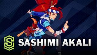 Sashimi Akali 2XKO Skin Spotlight