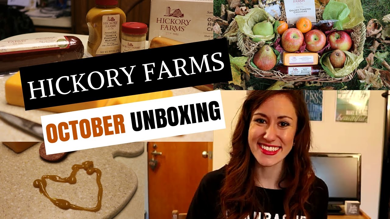 Unboxing Hickory Farms October YouTube