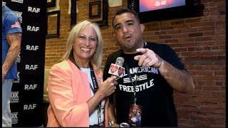 Coach "Izzy" Martinez on Real American Freestyle "No Overtime, Last Point Scored Wins."
