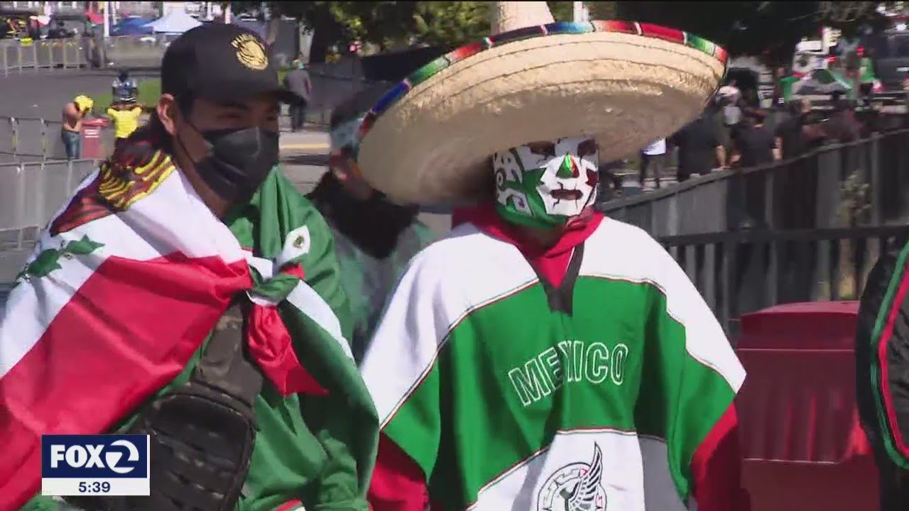 60,000 fans expected at Mexico vs. Colombia soccer match at Levi's Stadium  - YouTube