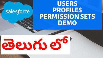 Ep 7: Users | Profiles | Permission Sets (In Telugu) || తెలుగు లో || Salesforce || Kalki Academy