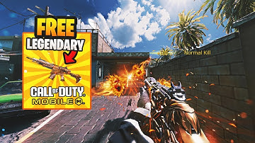 I GOT A FREE LEGENDARY LK24 in COD MOBILE!?!