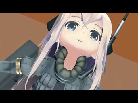 【MMD艦これ】ぽんぷ長式U-511の極楽浄土（モーション配布）