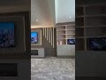 ARREDAMENTO PARETE SOGGIORNO TV CON PANNELLO PORTA TV TV BOARD #home #interiordesign #homedecor