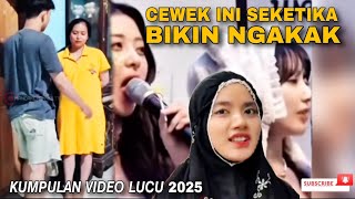 CEWEK CANTIK INI SEKETIKA BIKIN NGAKAK‼️KUMPULAN VIDEO LUCU KOCAK BANGET 2025