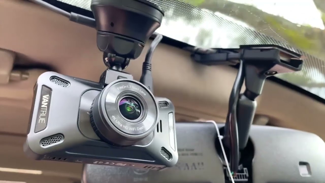 Advanced 4K video dashcam: Vantrue X4