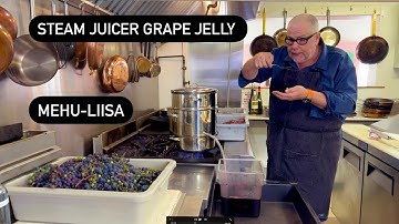 Grape Jelly with the Mehu-Liisa Steam Juicer