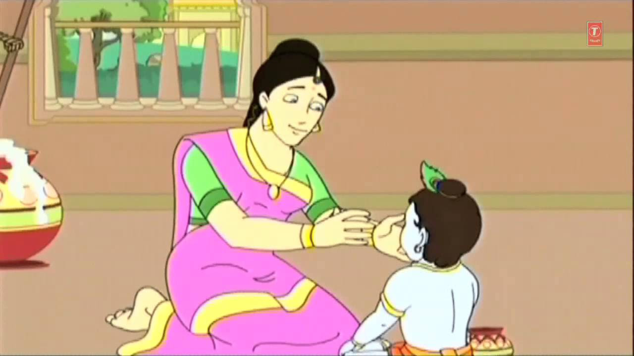 Short Animated Story Krishna Bal Leela Hindi I Shrikrishna Vishwadarshan with Krishna Kanhaiya Song