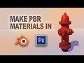 Make a PBR Material in Photoshop & Blender