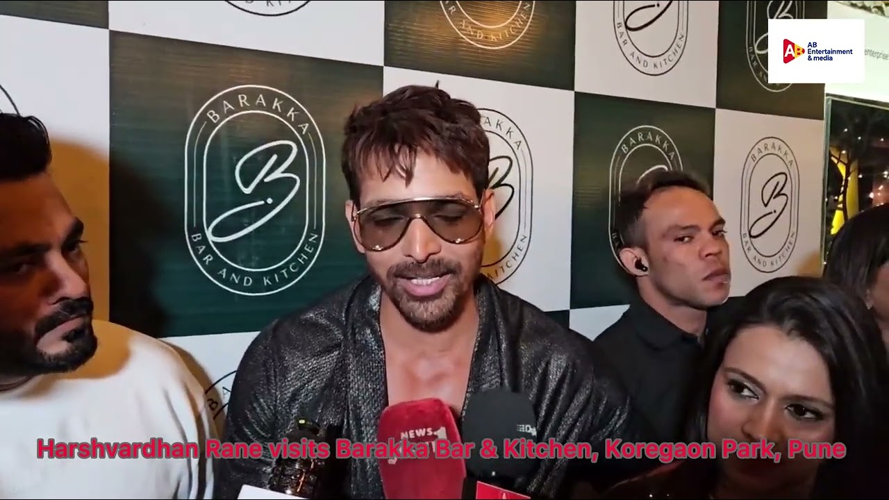 Harshvardhan Rane enjoys Pune nightlife at Koregaon Park’s Barakka Bar & Kitchen 