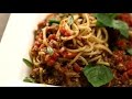 How To Make Spaghetti Bolognese | The Bombay Chef - Varun Inamdar