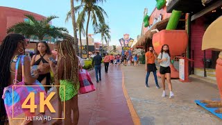 Cancun, Mexico | Street Walk | Hotel Zone | 4K Virtual Walking | Quintana Roo | Downtown Party 2021