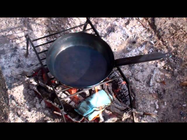 Camp cooking: A seasoned steel pan is a camper's best friend