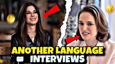 Top 10 Times Celebs Did Interviews In Another Language