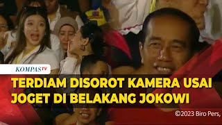 Tiara Andini Joget Pargoy di Belakang Jokowi, Langsung Terdiam saat Disorot Kamera
