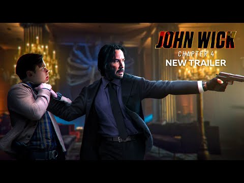 John Wick: Chapter 4 (2023) New Trailer – Keanu Reeves, Donnie Yen, Bill Skarsgård Movie