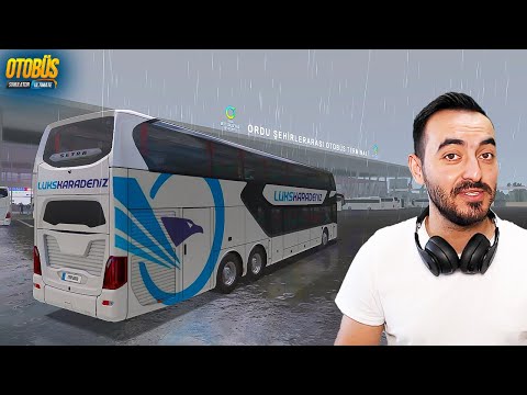 Sağanak Yağışta Doğu Karadeniz Turu !!! Otobüs Simulator Ultimate