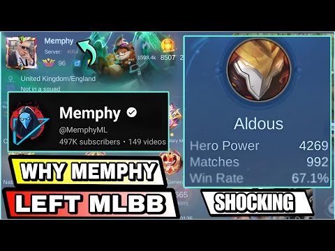 Why Memphy Left Playing Real Story ~ Mobile Legends @AFKAGAIN