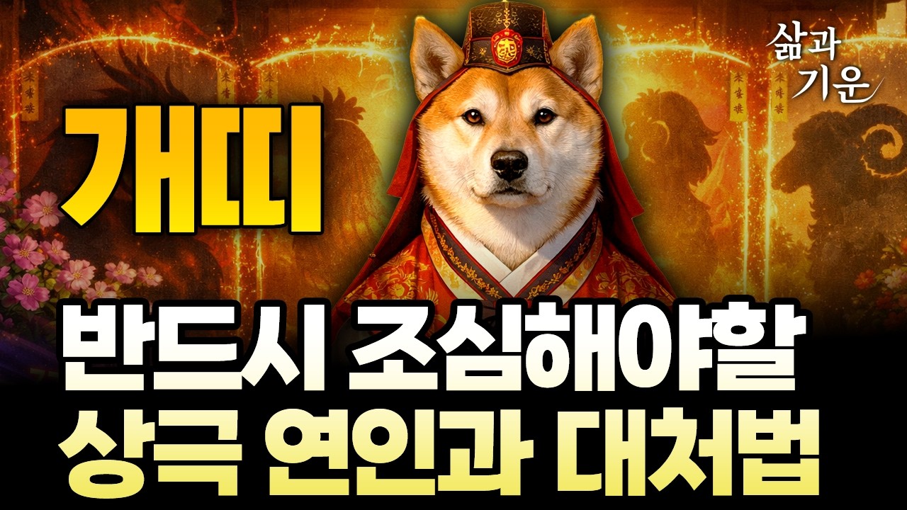 🚨개띠 비상🚨2026년 2월 제발 '이 사람' 만나지 마세요. 힘들게 모은 돈 싹 다 날아갑니다!