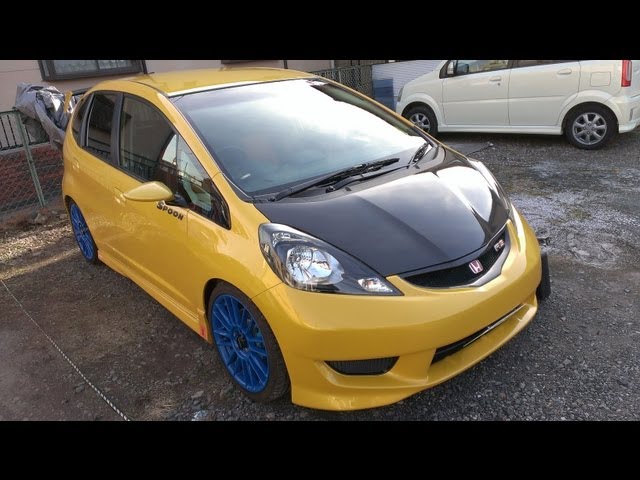 Honda SPOON FIT/JAZZ RS(GE8) - YouTube