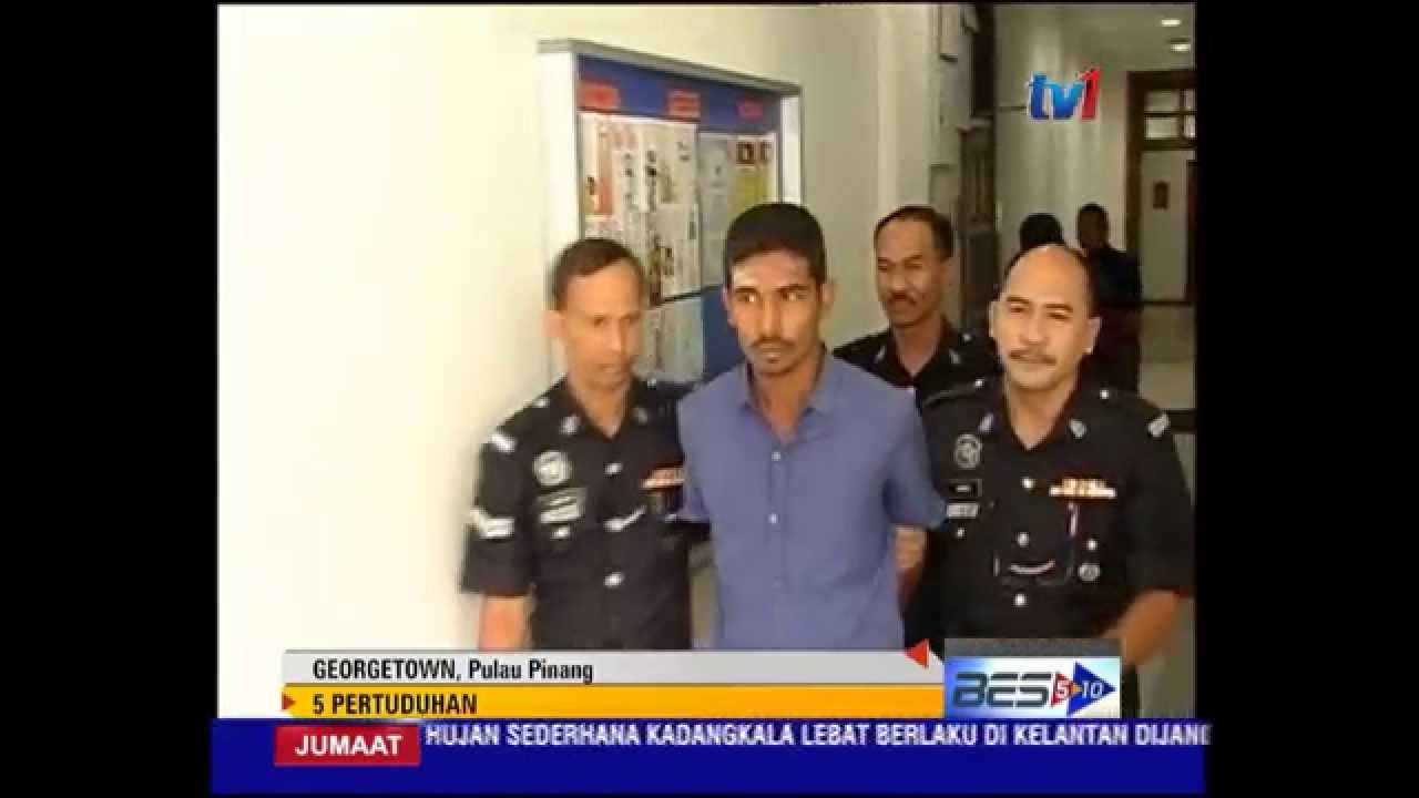 LELAKI TAK MENGAKU SALAH ATAS 5 PERTUDUHAN  [14 Nov 2014]