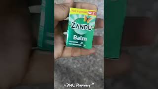 Zandu Balm - Headaches, body aches, and cold