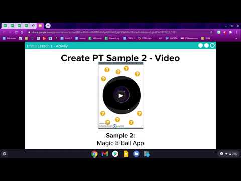 APCSP Create PT Student Samples