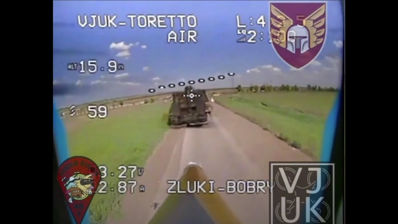 FPV drones are destroying enemy tanks - YouTube