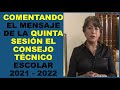 Soy Docente: COMENTANDO EL MENSAJE DE LA QUINTA SESIÓN EL CONSEJO TÉCNICO ESCOLAR 2021 - 2022