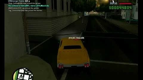 GTA SA:MP - East Side Locos driveby vs Los Diablos (Argonath RPG)