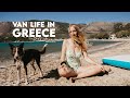 We made it to GREECE! Chaotic 9 HOUR FERRY from ITALY | Van Life Diaries